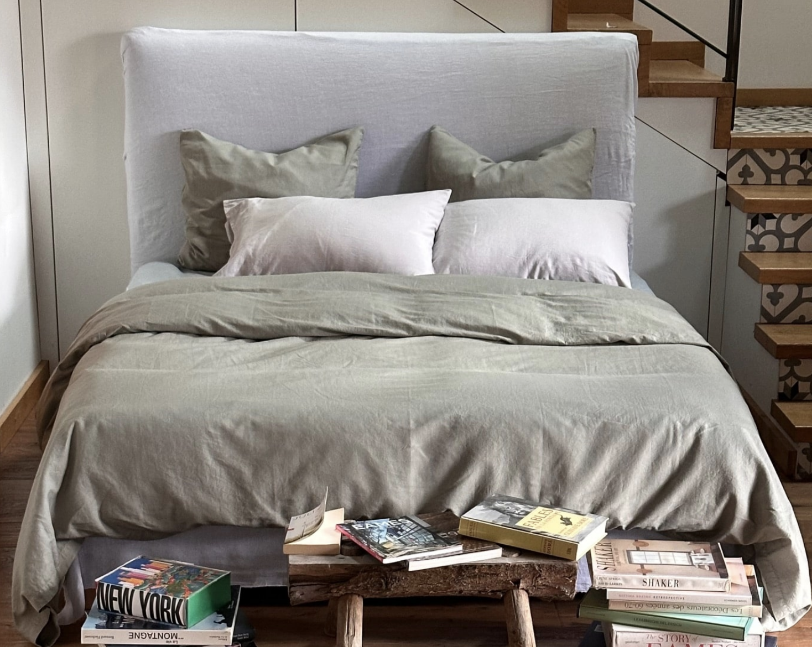 linge de lit en lin La Draperie Française