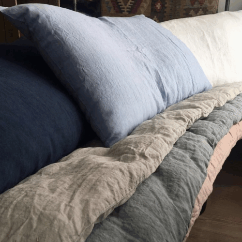 linge de lit en lin La Draperie Française