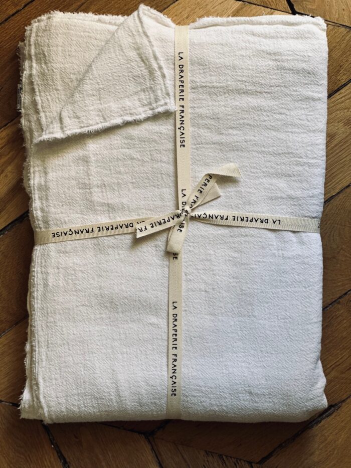 linge de maison lin style bord mer La Draperie Française