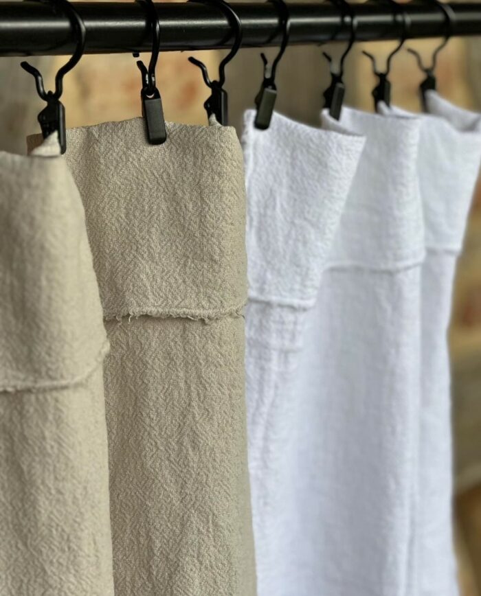 rideau en lin 100% français La Draperie Française