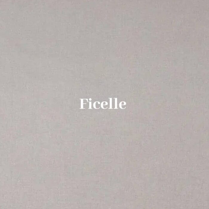 Taie d’oreiller lin et coton beige ficelle – Image 2