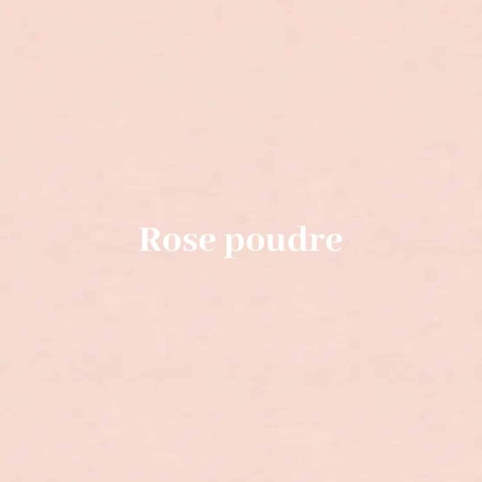 Housses de couette métis lin et coton rose poudré – Image 3