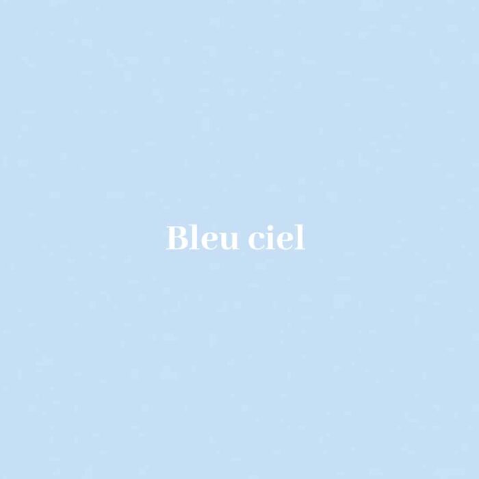 Housses de couette métis lin et coton bleu ciel – Image 2