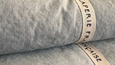 drap plat en lin premium La Draperie Française