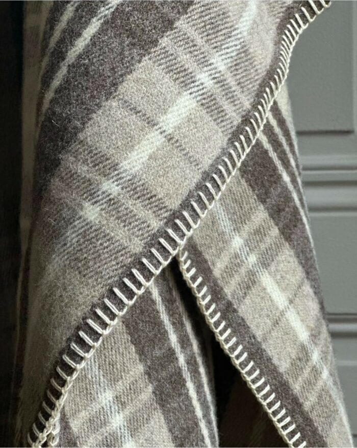 plaid pure laine haut de gamme La Draperie Française