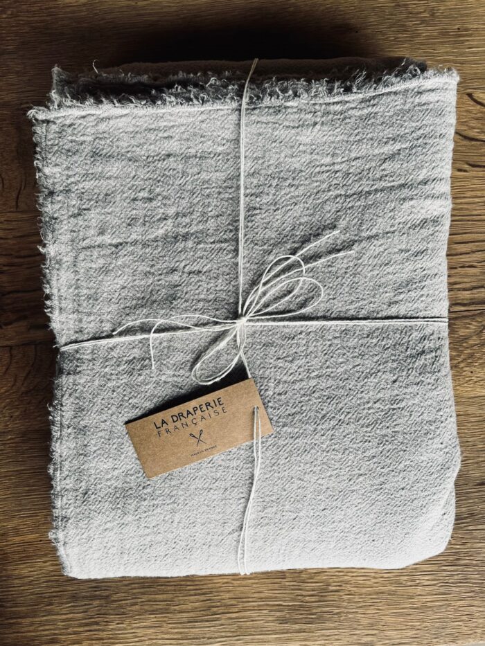 linge de maison en lin campagne chic La Draperie Française