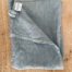 serviette de table en lin lavé bleu céladon style campagne chic La Draperie Française
