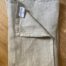 serviette de table en lin lavé beige style campagne chic La Draperie Française