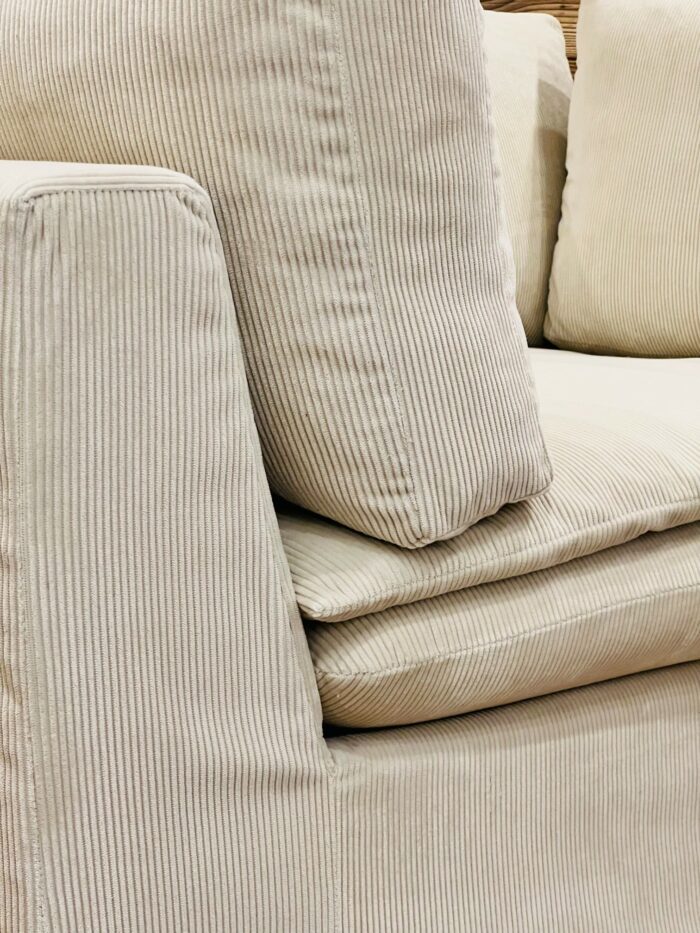 fauteuil et canapé velours cocooning La Draperie Française