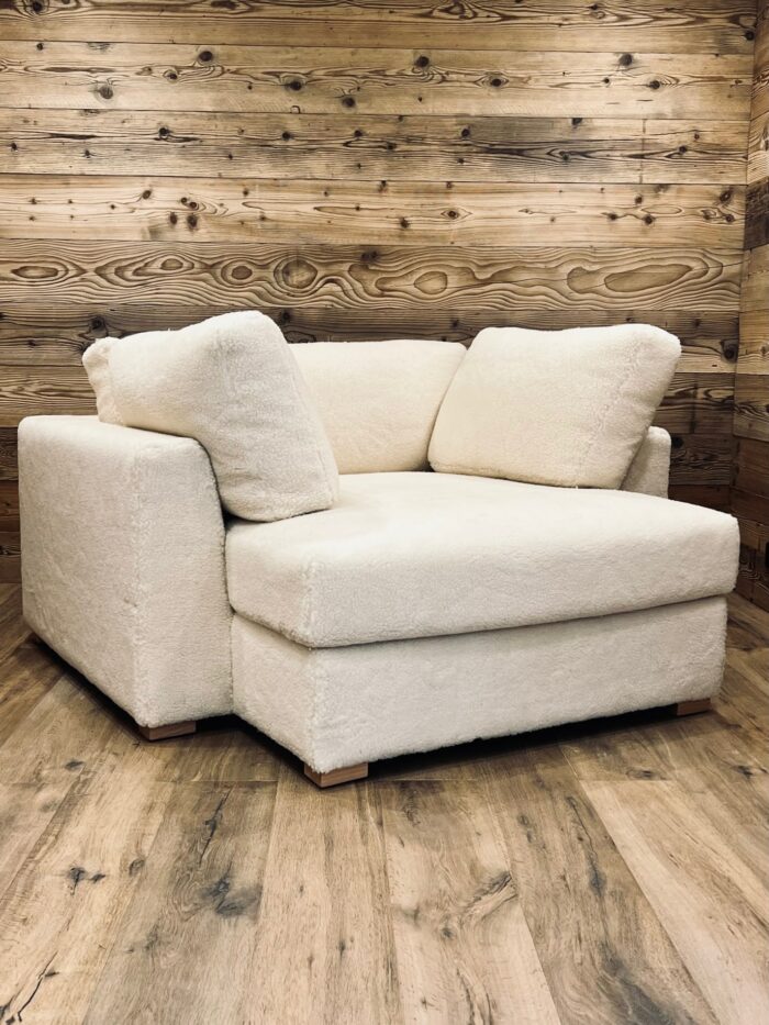 fauteuil et canapé peau de mouton haut de gamme La Draperie Française