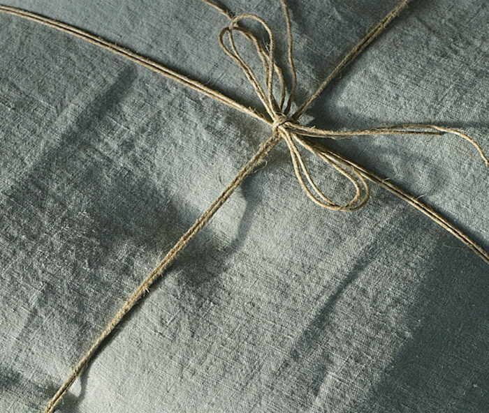 drap plat lin lavé 100% français La Draperie Française