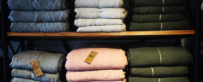 linge de maison en lin premium La Draperie Française