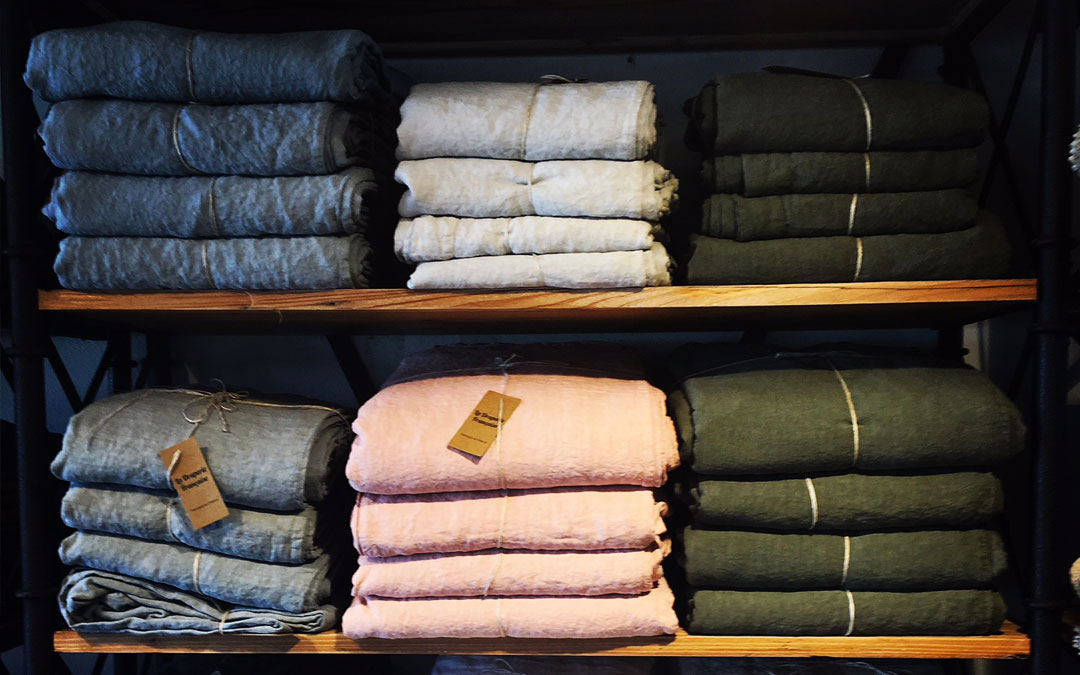 la-draperie-francaise-couleurs linge de maison en lin premium La Draperie Française