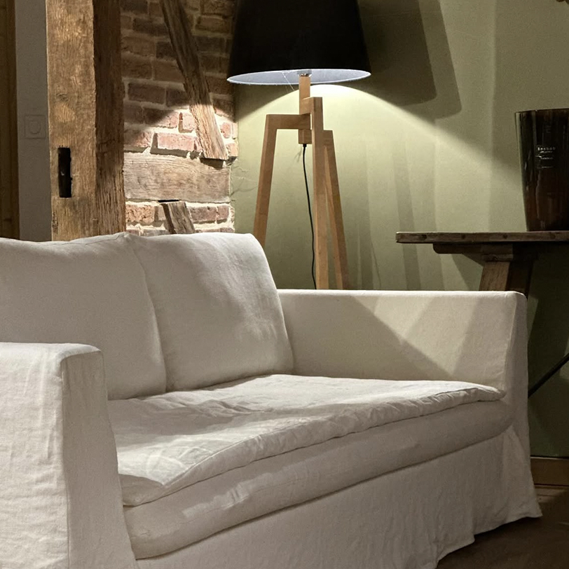 assises en lin La Draperie Française