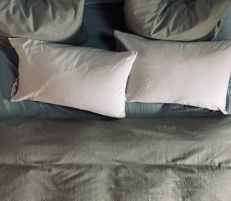 drap housse lin haut de gamme La Draperie Française