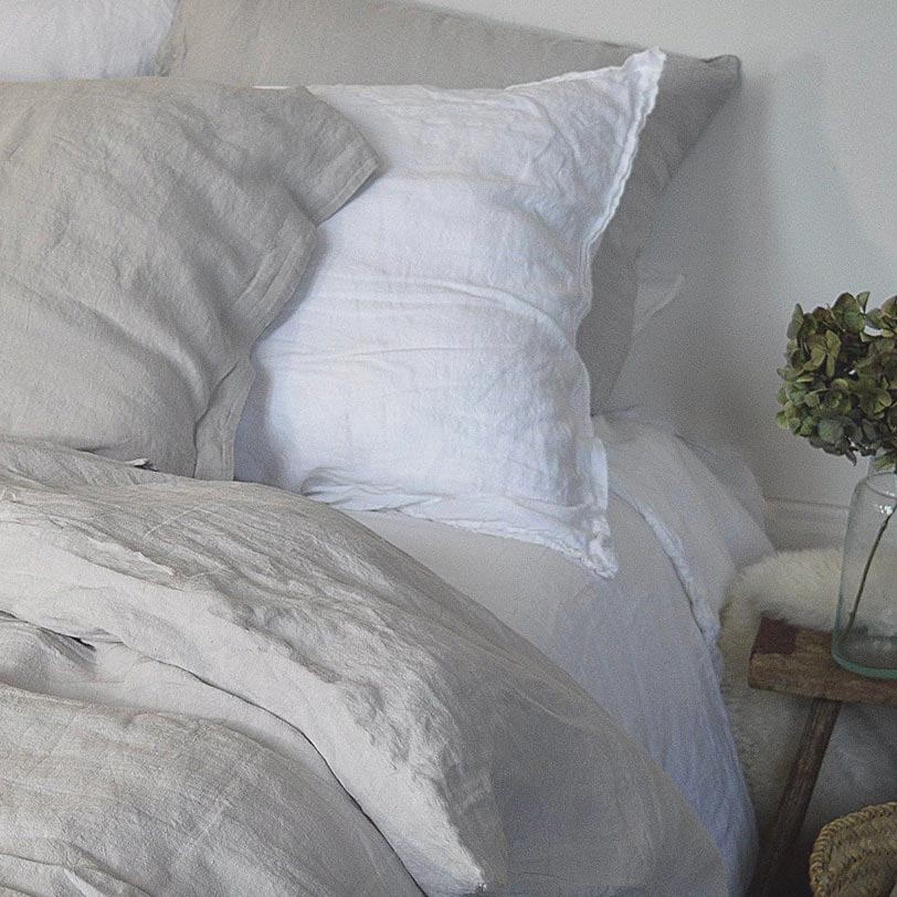 drap housse en lin La Draperie Française