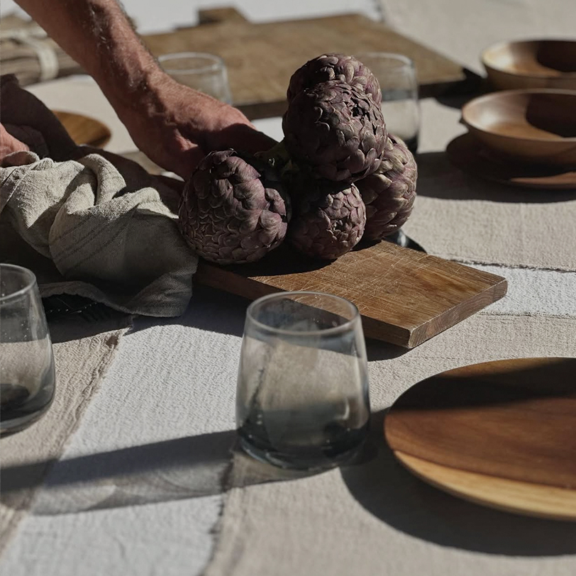 set de table en lin La Draperie Française