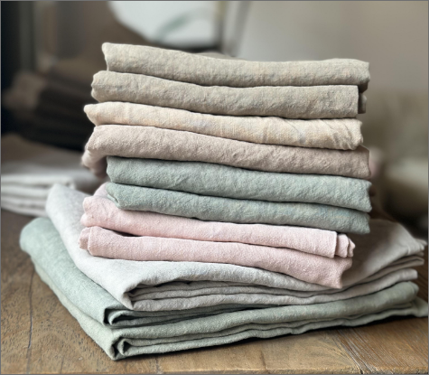 unnamed-7 linge de table en lin bohème chic La Draperie Française