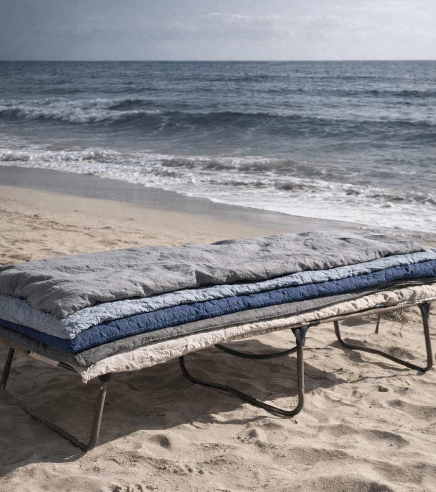 édredon en lin lavé La Draperie Française