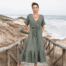 robe double gaze de coton - la draperie française