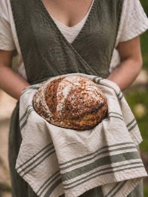 torchon coton bio - la draperie francaise